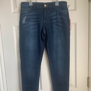 NWT, juicy couture, size 8. Dark blue, jeans